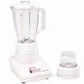 White color blender mixer, 300W motor, stainless steel blades, Ce certificate, 1.6L plastic jar